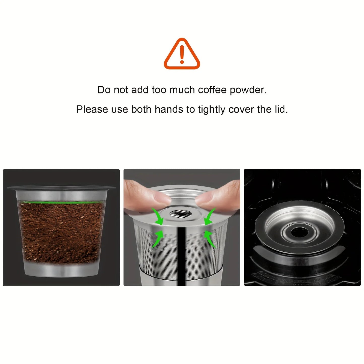 Stainless Reusable Coffee Pods