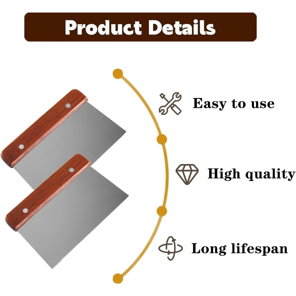 Steel Kitchen Scraper