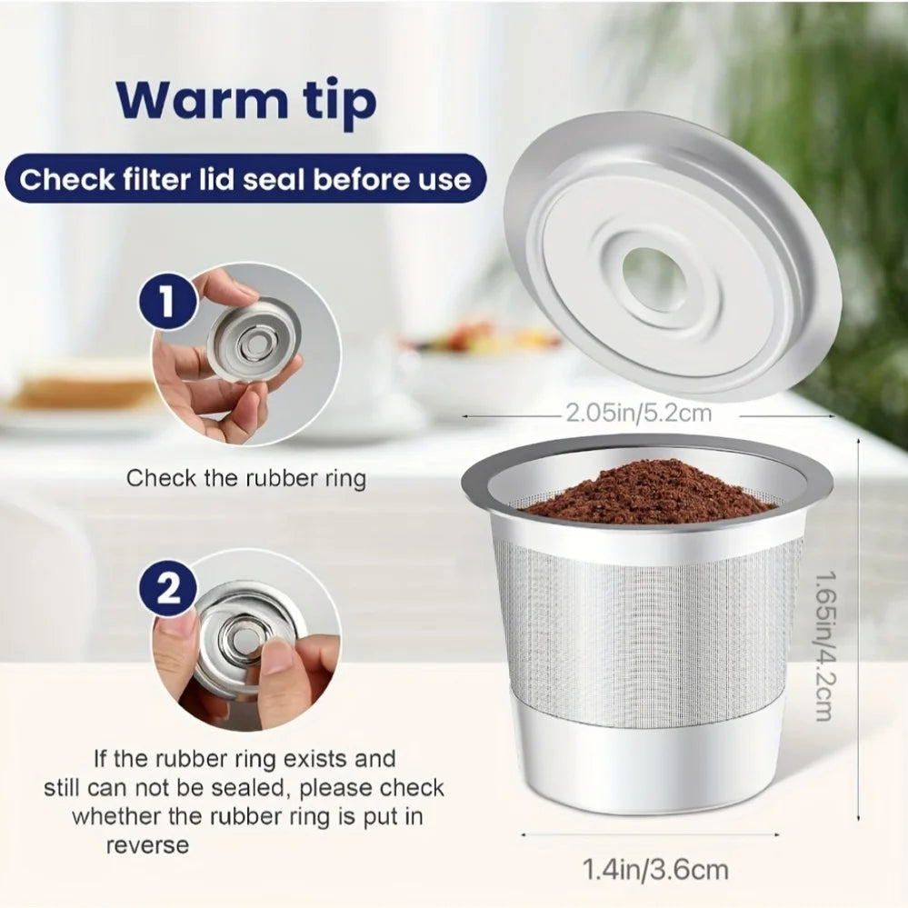 Stainless Reusable Coffee Pods